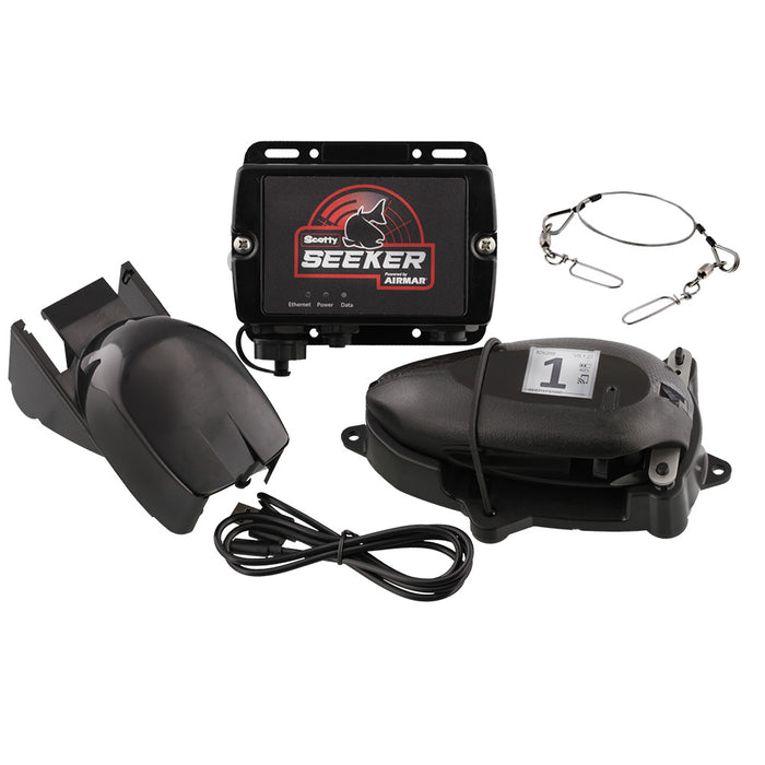 Scotty Seeker Full Package  Single Probe wSafety Leader Probe Charging Station  Probe Safety Leader 5000