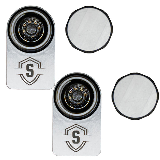 Secure Outdoors Elite Lock  Dual  Universal  Silver SOELDUNSV