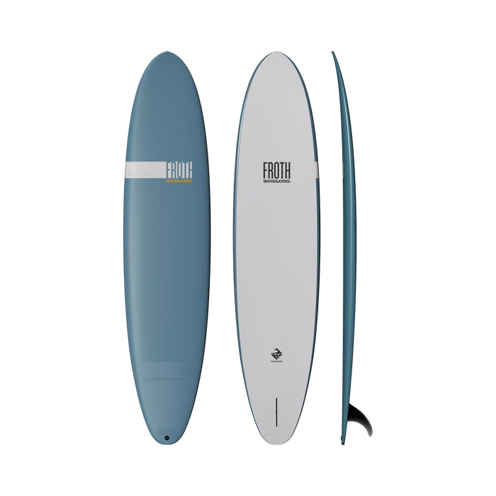Boardworks Froth 9' Longboard, Blue