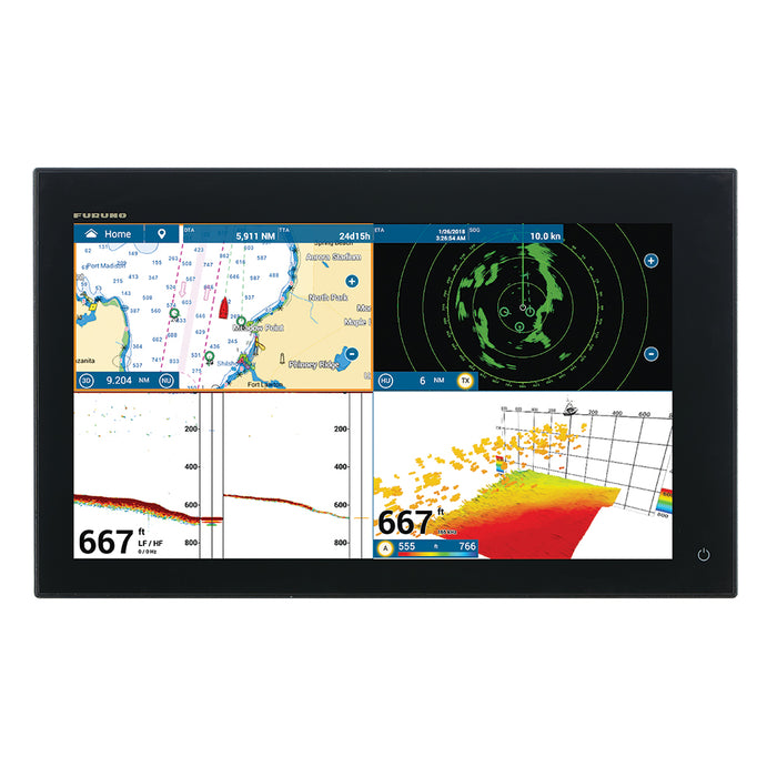 Furuno NavNet TZtouch3 19 MFD w1kW Dual Channel CHIRP Sounder TZT19F