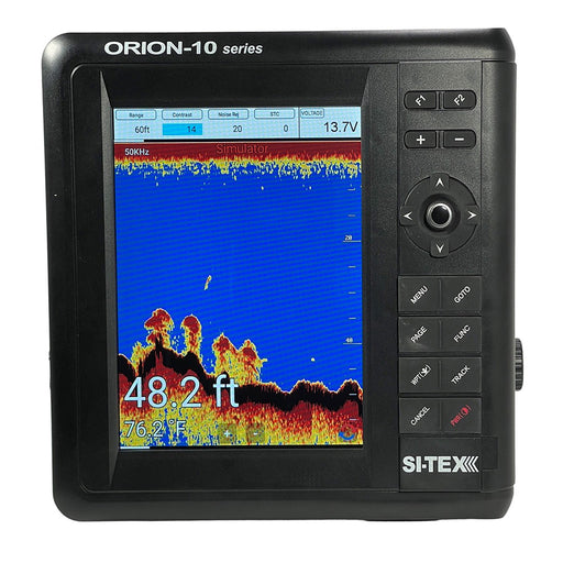 SITEX 10 Chartplotter System wInternal GPS  CMAP 4D Card ORIONC