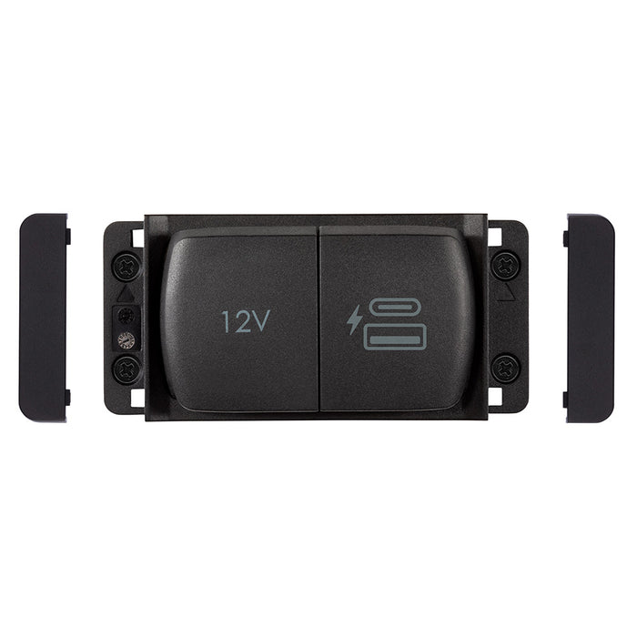 Scanstrut Flip Pro Multi  Dual USBC  12V Power Socket SCMULTIF1