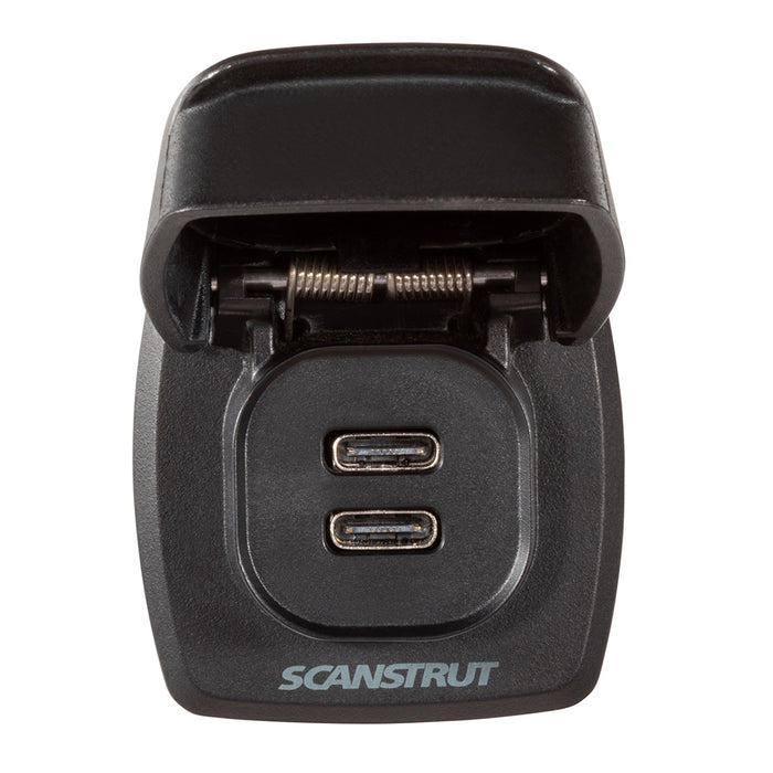 Scanstrut Flip Pro Max  Dual USBC Charge Socket SCUSBF3