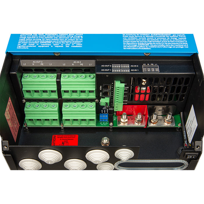 Victron QuattroII  123000  1205050  2X 120V QUA122305130