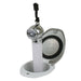 Scandvik White  SS Recessed Transom Shower HandleHose  VerticalHorizontal Mount  6 Hose 12131