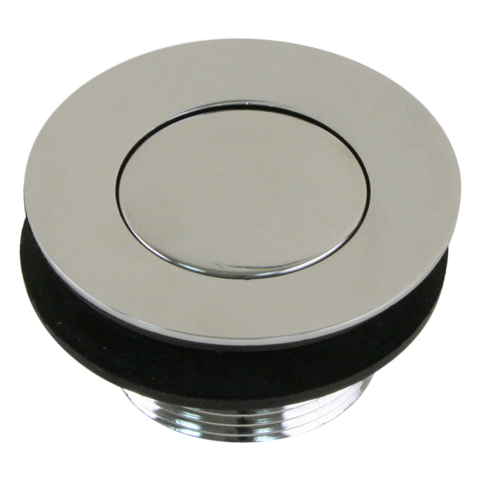 Scandvik Sink Drain wFlip Stopper  Chrome Plated Brass 19006P