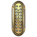 Metro Marine HighOutput Elongated Vertical Mount Light wIntelligent Monochromatic LEDs  Blue 45 Beam FBME1VB345
