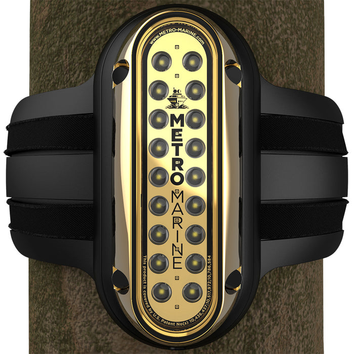 Metro Marine HighOutput Vertical Piling Mount Light wIntelligent Monochromatic LEDs  White 90 Beam FPME1VW390