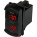 SeaDog Dual Volt Meter Rock Switch 10V48VDC 4216361