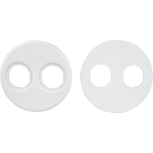 84470SeaDog 4 Gauge Power Socket Adapter Mounting Plate  White 4261041