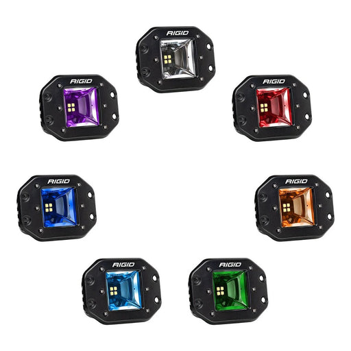 RIGID Industries Radiance Scene  RGBW  Flush Mount  Pair 682153