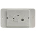 SafeTAlert 62 Series Marine Carbon Monoxide  Flush Mount  White  12V wTrim Ring 62542TRWTM