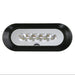 Scandvik Flush Mount Spreader Light  Black 41356P