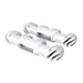 Snubber FENDER  White  Pair S51208