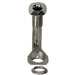 CE Smith 70 Series Screwless Flush Mount Rod Holder  15 Degree  Stainless Steel  Cast Bottom  Black Liner  Boxed 53677C