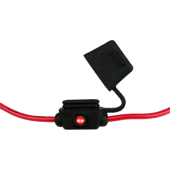 SeaDog ATOATC Style Inline LED Fuse Holder  Up to 30A 4451971