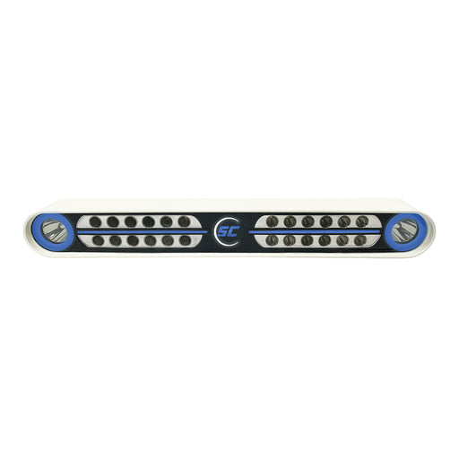 ShadowCaster Eagle Ray LED Light Bar  White Housing  Dual Optics SCMEAGLERAYWH