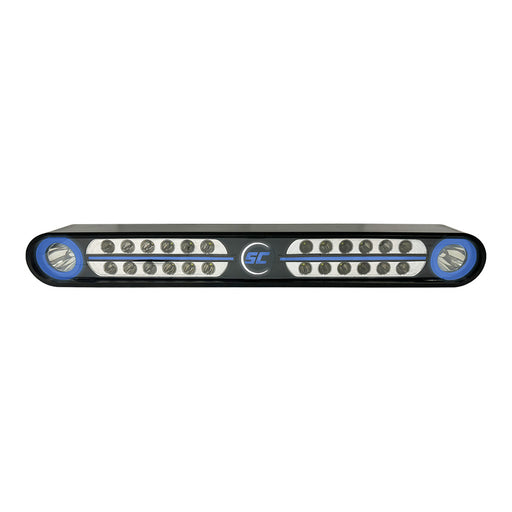 ShadowCaster Eagle Ray LED Light Bar  Black Housing  Dual Optics SCMEAGLERAYBK