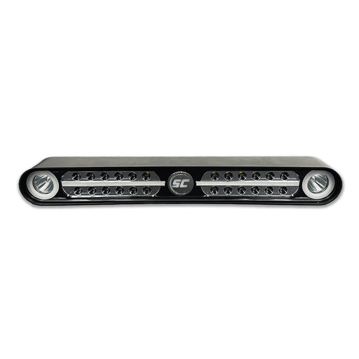 ShadowCaster Eagle Ray LED Light Bar  Black Housing  Dual Optics SCMEAGLERAYBK