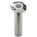 CE Smith Flush Mount Rod Holder  0 Degree  9 Depth  Stainless Steel  Cast Bottom  White Vinyl Liner 53670CA