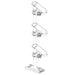 Scotty 333 Track Mounted Rod Tree  Rodmaster II Rod Holders 0333