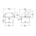 Ritchie SS1002 SuperSport Compass  Flush Mount  Black SS1002
