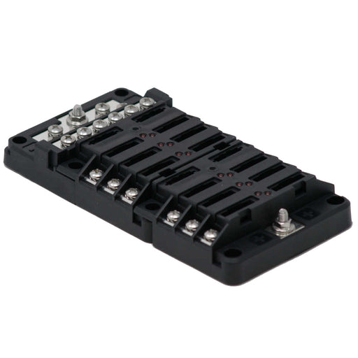 Egis RT Fuse Block 12 Position wGround  LED Indication 8026