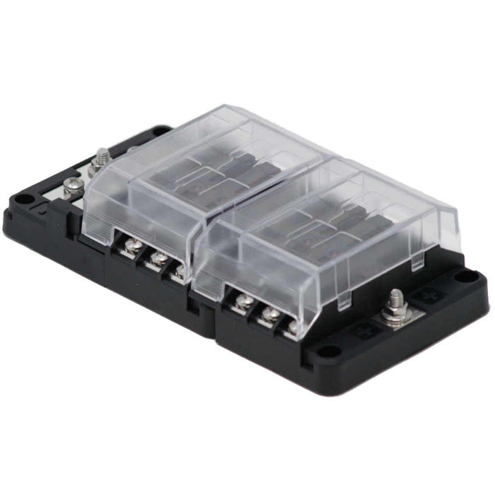Egis RT Fuse Block 12 Position wGround  LED Indication 8026