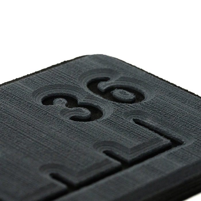 SeaDek 36 Routed Ruler  6mm  Brushed Texture  Dark GreyBlack 5358380067