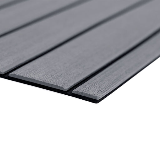 SeaDek 40 x 80 6mm Teak Full Sheet  Brushed Texture  Storm GreyBlack 1016mm x 2032mm x 6mm 3227980066
