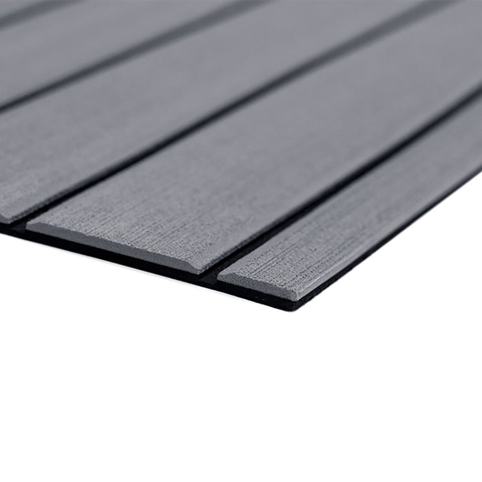SeaDek 40 x 80 6mm Teak Full Sheet  Brushed Texture  Storm GreyBlack 1016mm x 2032mm x 6mm 3227980066
