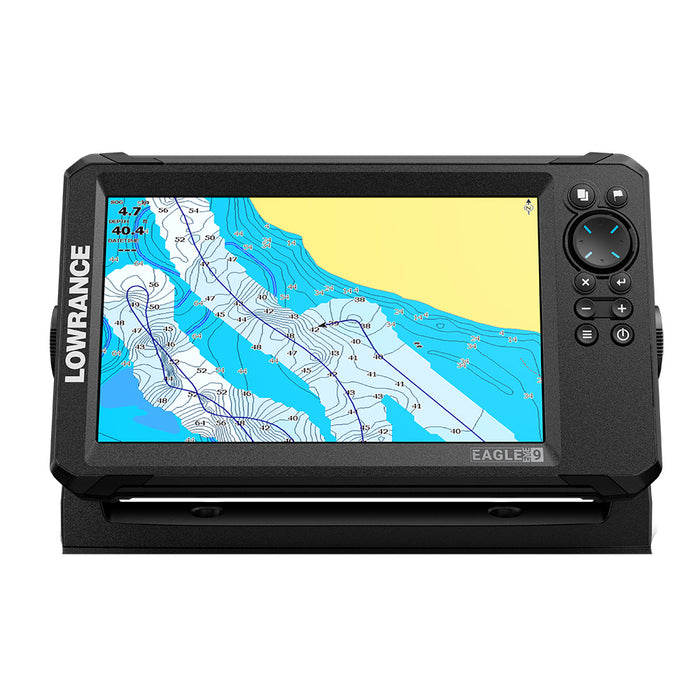 Lowrance Eagle Eye 9 Live wTM Transducer  CMAP Inland Charts 00016129001