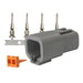 Pacer DTP Deutsch Receptacle Repair Kit  1412 AWG 4 Position TDTP04F4RP