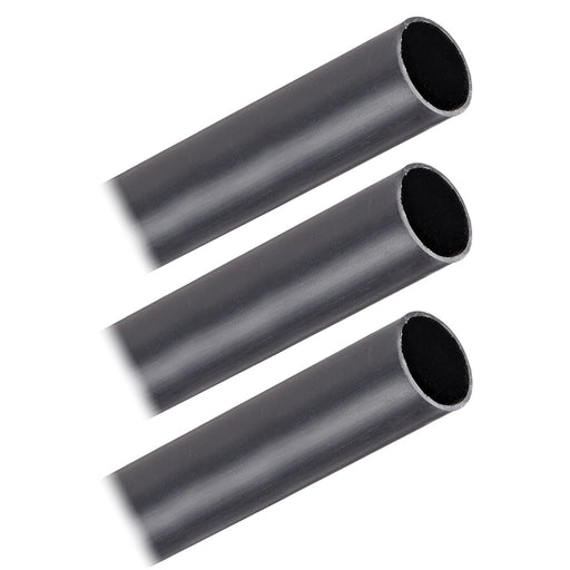 Pacer Battery Cable Heavy Wall Heat Shrink Tubing  34 x 12  Black 3Pieces BHW3412BK3