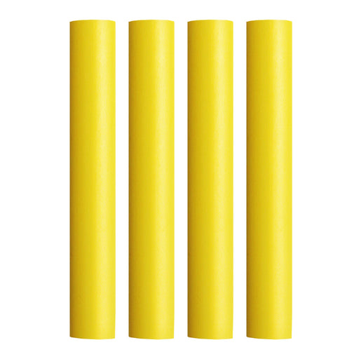 Pacer Battery Cable Heat Shrink Tubing  34 x 12  Yellow 4Pieces BEHS3412YL4