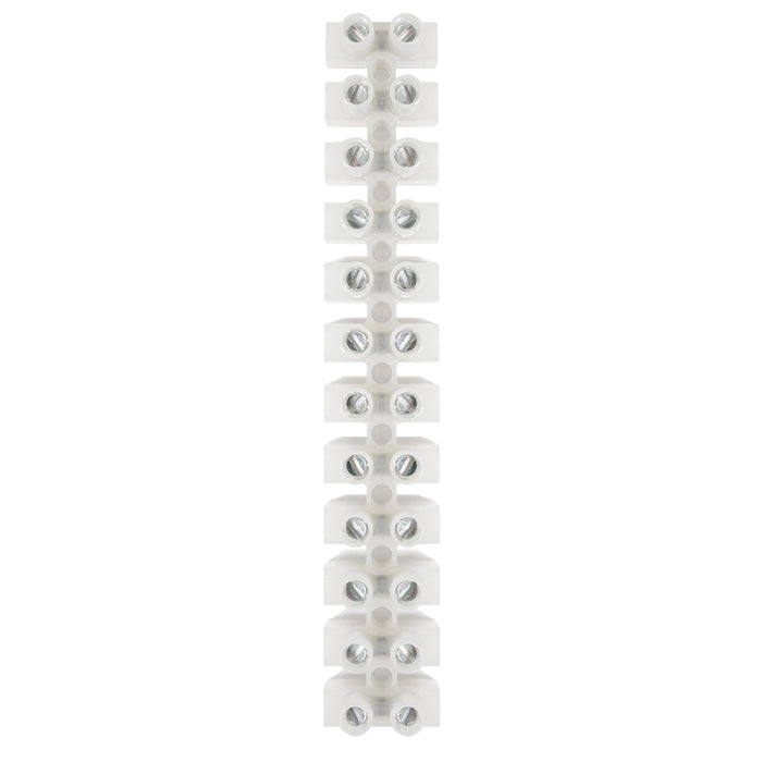 Pacer 40A Euro Style Terminal Block  12 Positions  5 Pack E400125
