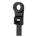 Pacer 15 Cable Tie wMounting Ring  Black  50lb Tensile Strength  4 Bundle Diameter  100 Piece Bag CTMR4S100BK