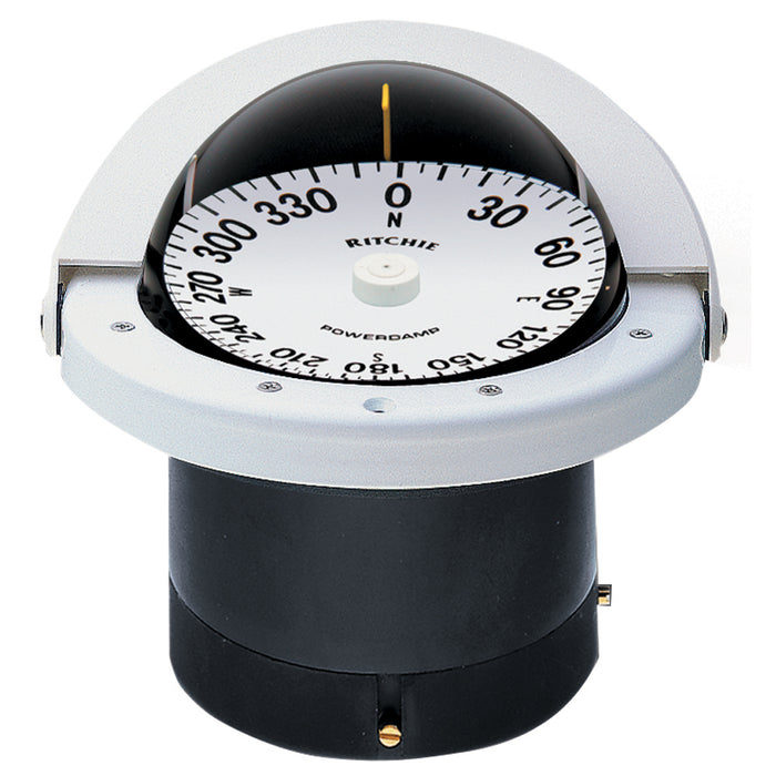 Ritchie FN201W Navigator Compass  Flush Mount  White FNW201