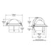 Ritchie F82W Voyager Compass  Flush Mount  White F82W