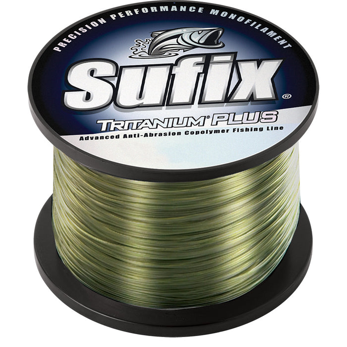 Sufix Tritanum Plus  8lb  Dark Green  1720 yds 696108G