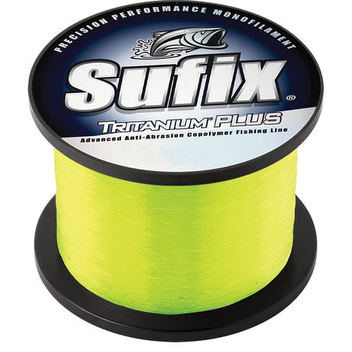 Sufix Tritanum Plus  12lb  Chartreuse  1200 yds 696112CH
