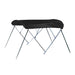 Carver 3 Bow 4681U Bimini Top wBoot  Black Acrylic A4681UB02