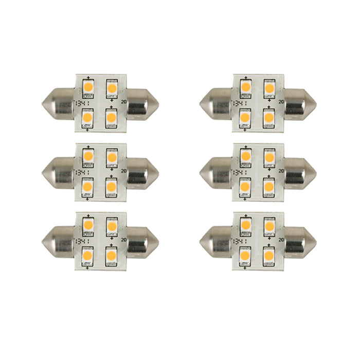 Scandvik 41160 Bulb Warm White 6Pack 41160