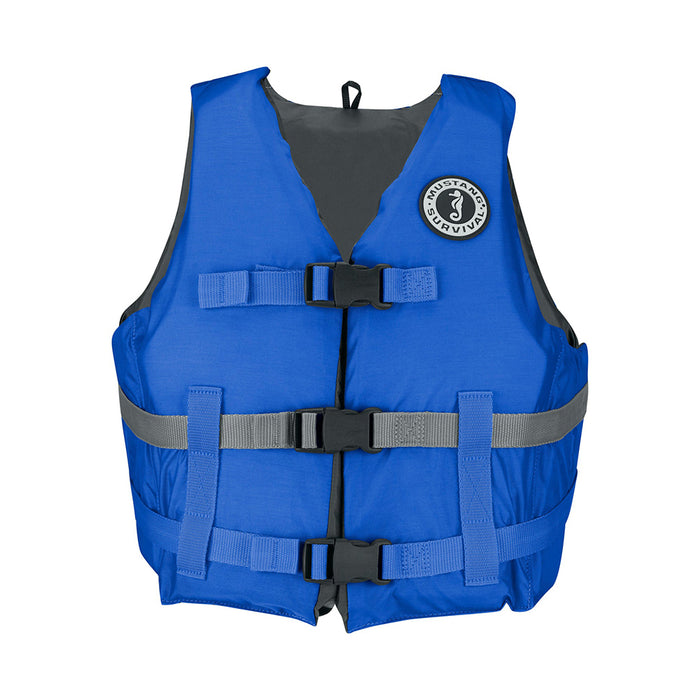 Mustang Livery Foam Vest  XLXXL  Blue MV7010131XLXXL