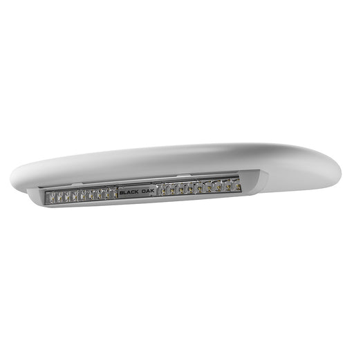 Black Oak Low Profile Marine Bar  Flood  Undermount  White LPWXU