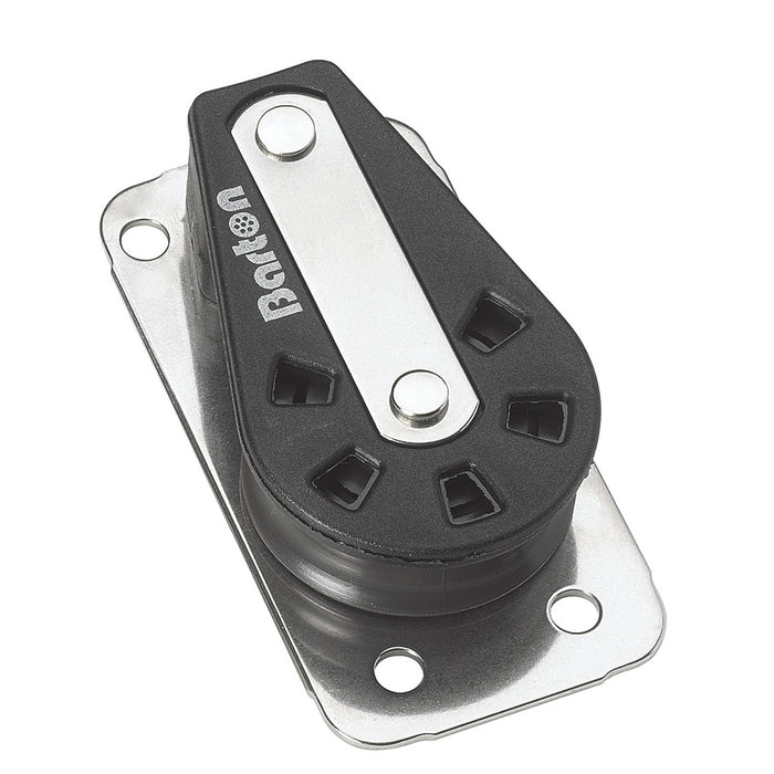 Barton Marine Size 3 45mm Plain Bearing Pulley Block Cheek Block N03160