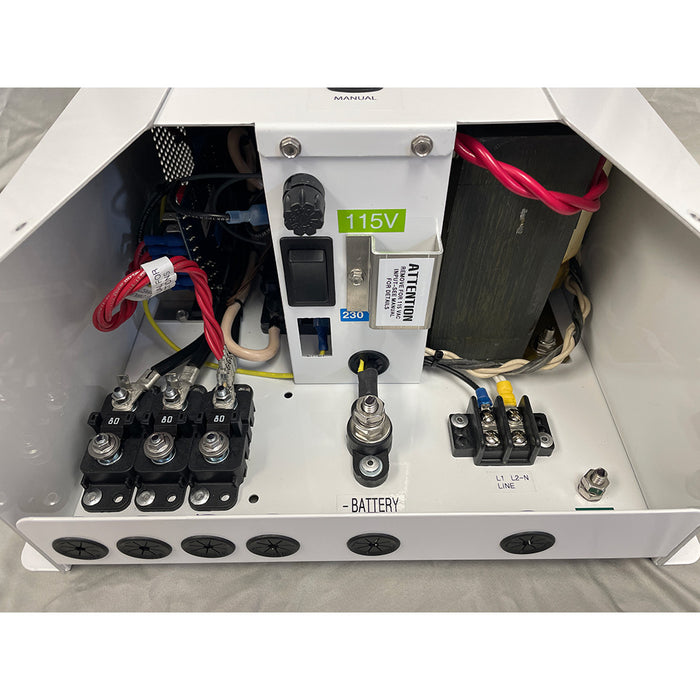 Sentry Marine Battery Charger 115230V Input 12VDC  60A  3Bank SFR12603X
