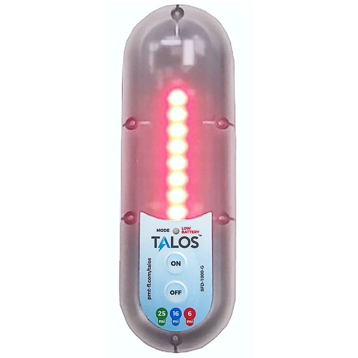 TALOS InMotion Lightning Detector fBoats  Watercraft wMounting Base SFD1000G