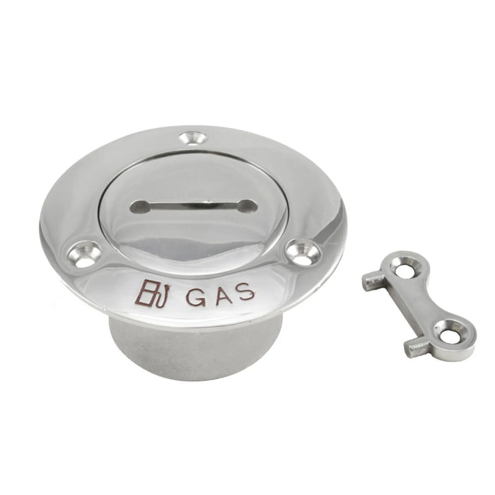 Whitecap Pipe Deck Fill wKey  2 Pipe Gas 6131