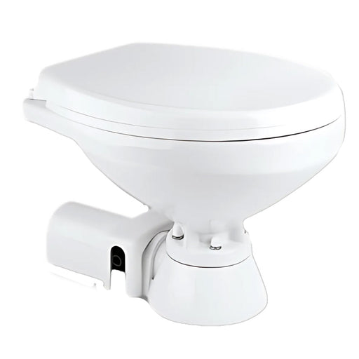 Commodore Electric Marine Toilet  Rear Macerator  Regular Size CM1RMT